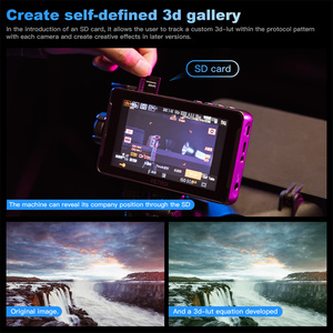 VILTROX DC-550 Pro 5.5 Inch 1200nits 4K 10bit Field <strong>Monitor</strong>, Touchscreen 3D LUT Exposure Focus Assis VILTROX Camera <strong>Monitor</strong> - Product Image 5
