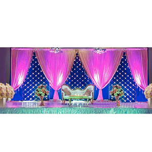 Nuevos Paneles Decorativos Metálicos Brillantes para Pared, con Diseño Elegante, para Bodas, Eventos y Decoración de Escenarios, Tamaño Personalizado - Product Image 1