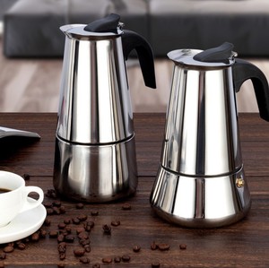 <span class=keywords><strong>Cafetière</strong></span> <span class=keywords><strong>italienne</strong></span> portable en acier inoxydable, <span class=keywords><strong>grande</strong></span> <span class=keywords><strong>capacité</strong></span>, pour usage domestique, professionnel et hôtelier - Product Image 3