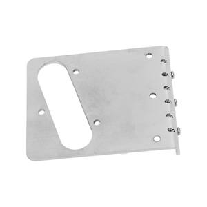 Puente de Guitarra Metálico Fijo de 3 Sillines para Uso Profesional al por Mayor - Tornillos de Montaje para Cordal de Guitarra Eléctrica, Material de Aleación de Zinc - Product Image 2