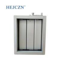 Vanne de régulation de débit d'air standard en aluminium moderne pour l'installation de conduits CVC avec installation facile