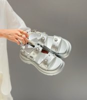 Ensemble de breloques décoratives détachables et adaptables pour chaussures, avec strass et perles motif fleur sauvage, en alliage durable