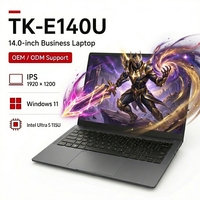 Ordinateur portable professionnel 14 pouces sous Windows 11 avec processeur Intel Ultra 5 115U 8 cœurs, carte graphique Intel et Ethernet RJ45 – Nouveauté en gros