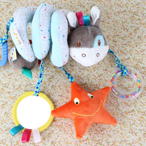 Usine 0-1 an infantile animal <span class=keywords><strong>lit</strong></span> wrap avec cloche miroir <span class=keywords><strong>voiture</strong></span> wrap jouet éléphant <span class=keywords><strong>lit</strong></span> wrap pendentif en gros - Product Image 4