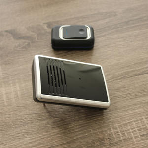 LUCKARM Sonnette <span class=keywords><strong>sans</strong></span> <span class=keywords><strong>fil</strong></span> noire de haute qualité 38 Melody <span class=keywords><strong>Carillon</strong></span> Sonnette de porte - Product Image 4