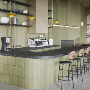 Diseño Interior Moderno para Cafetería |   Mostradores de Bar y Vitrinas Personalizados |   Soluciones Integrales de Equipamiento para Cafeterías - Product Image 5