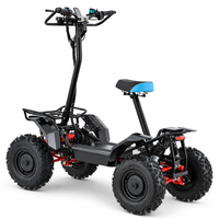 Quad Électrique Tout-Terrain 4x4 Portable 4000W 60V pour Adultes, Idéal pour la Ferme, la Chasse, la Plage - Buggy des Dunes 4RM / Scooter ATV