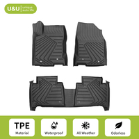 Tapis de voiture TPE imperméables, sur mesure, adaptés à toutes les conditions météorologiques, avec numérisation 3D de précision