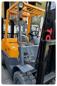 Second Hand Widely <b>Used</b> TCM 3 Ton Diesel Forklift Truck Two/Three Stage Mast Japan Origin for Machinery Repair Shops Hot Sale - Product Image 3