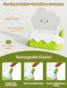 Veilleuse de chevet LOHAS, type nuage <span class=keywords><strong>kawaii</strong></span>, rechargeable par USB Type-C, lumières LED RGB changeantes de couleur pour chambre à coucher, chambre d'enfant - Product Image 5