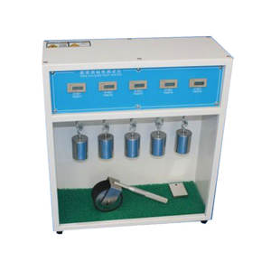 Probador de adherencia de etiquetas, probador de adhesivo duradero, máquina de prueba de cinta, máquina de prueba de cizalla de retención de cinta adhesiva de 5 grupos - Product Image 4