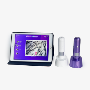 顕微鏡WiFi接続ワイヤレスIOSおよびAndroid毛卵胞検出器および毛分析スキャナーマシン - Product Image 1