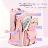 Sac à dos scolaire japonais pour filles, style girly, plusieurs poches, design multifonctionnel, grande capacité (20-35L), Oxford, pour étudiants