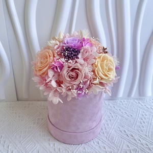 Bouquet di Rose Eterne Naturali Personalizzato a Forma di Fungo, Fiori Conservati in Scatola o Vaso, Marca <span class=keywords><strong>TR</strong></span>, Regalo per la Festa della Mamma - Product Image 1