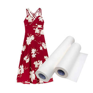 <span class=keywords><strong>Papier</strong></span> de <span class=keywords><strong>transfert</strong></span> par sublimation personnalisable Cratus 70 g/m² en rouleau blanc pour vêtements avec options d'impression numérique de logo/design graphique - Product Image 1