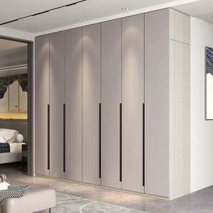 Meubles de chambre à coucher à la mode, armoire à portes coulissantes en bois, armoire simple et moderne, vente en gros d'usine - Product Image 2