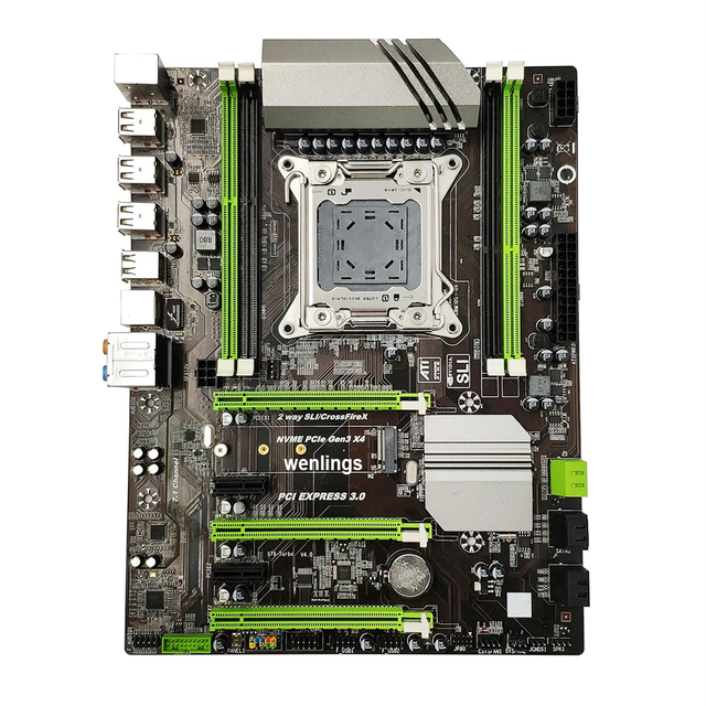 Gaming Motherboard X79 Lga 2011 Ddr3 Support Intel Core I7 Xeon 5 Channels Upto Memory 128gb  Ram Custom Motherboard