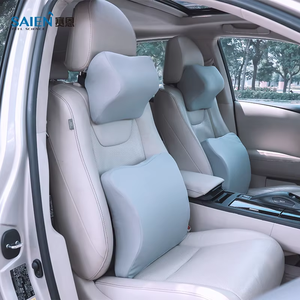 Oreiller ergonomique d'appui-tête de siège de voiture en mousse à mémoire de forme, tissé pour dormir, accessoires de camping, appuie-tête latéral, cou - Product Image 6