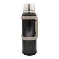 2024 vendeur chaud grande capacité 3/3.5/4L bouteille d'eau de sport en acier inoxydable double paroi thermos cruches d'eau avec couvercle