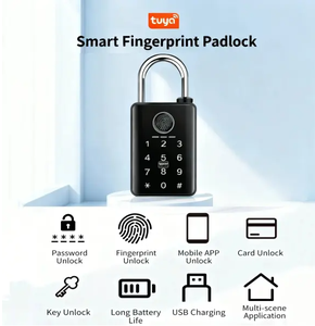 Candado Inteligente con Huella Dactilar para Gimnasio, con Batería de Gran Capacidad de 500 mAh, IP65, Directo de Fábrica - Product Image 3