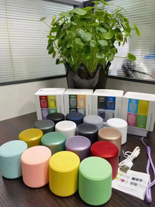 Xách Tay Không Dây 5W Macaron Loa <span class=keywords><strong>Mini</strong></span> Màu Xanh Răng TWS Loa Có Thể Sạc Lại Âm Bass <span class=keywords><strong>N</strong></span>ặng Vòng Thép Nhỏ Cannon Quà Tặng Stereo - Product Image 2