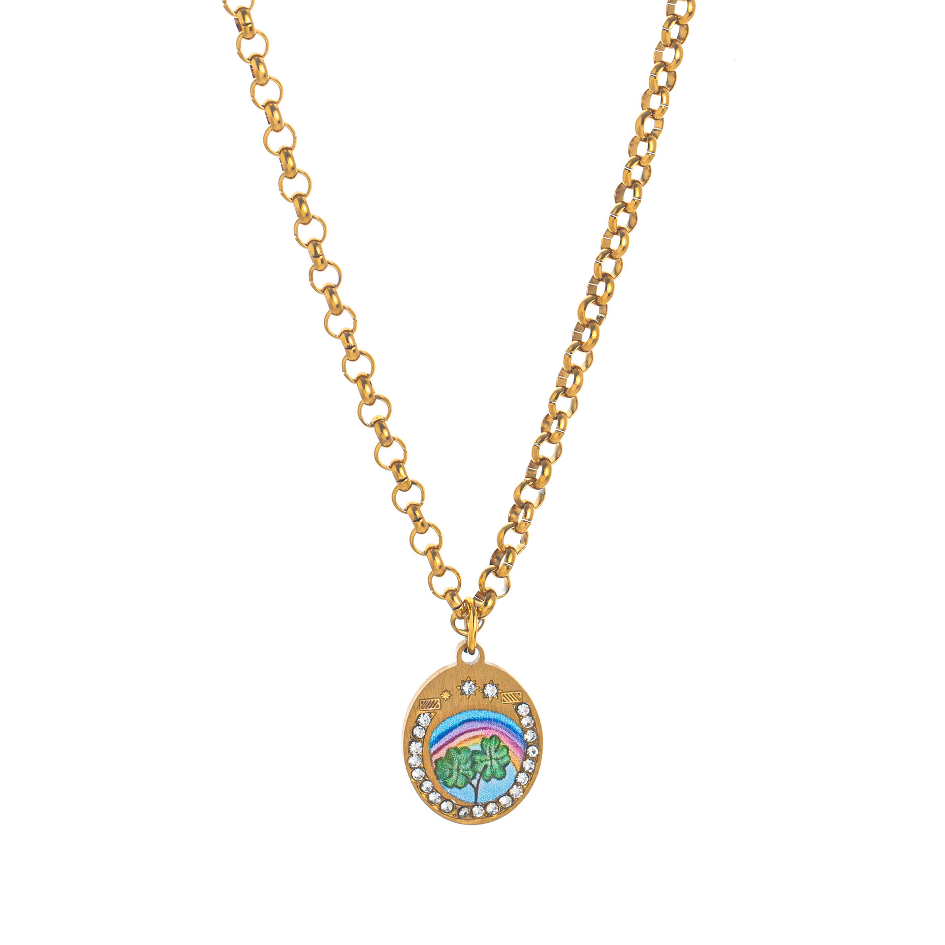 Gold Lucky-[desabrochado de doble cara]