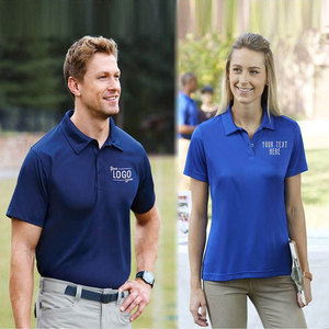 Camisetas Polo Blancas Sublimables Personalizadas para Hombre, Camiseta con Logotipo Bordado e Impreso, Polo de Golf de Secado Rápido, Ropa de Trabajo Unisex para Mujer - Product Image 3