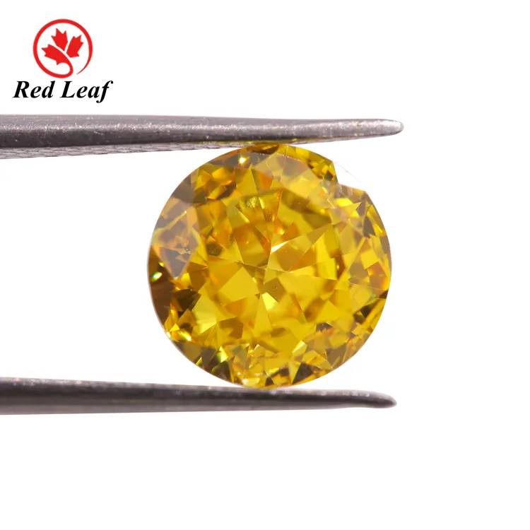 Redleaf Moissanite بالجملة مخصص GRA معتمد vs وضوح المويسانيت حجر الماس مختلف الأشكال الفاخرة فضفاضة صفراء