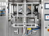 Machine d'emballage verticale multifonctionnelle pour granulés, machine d'emballage automatique pour glaçons et glace pilée