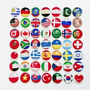 Pin personalizado traje americano canadiense sombrero de Metal mundo saudita mano nacional suave magnético país Irán esmalte bandera insignia Pin de solapa