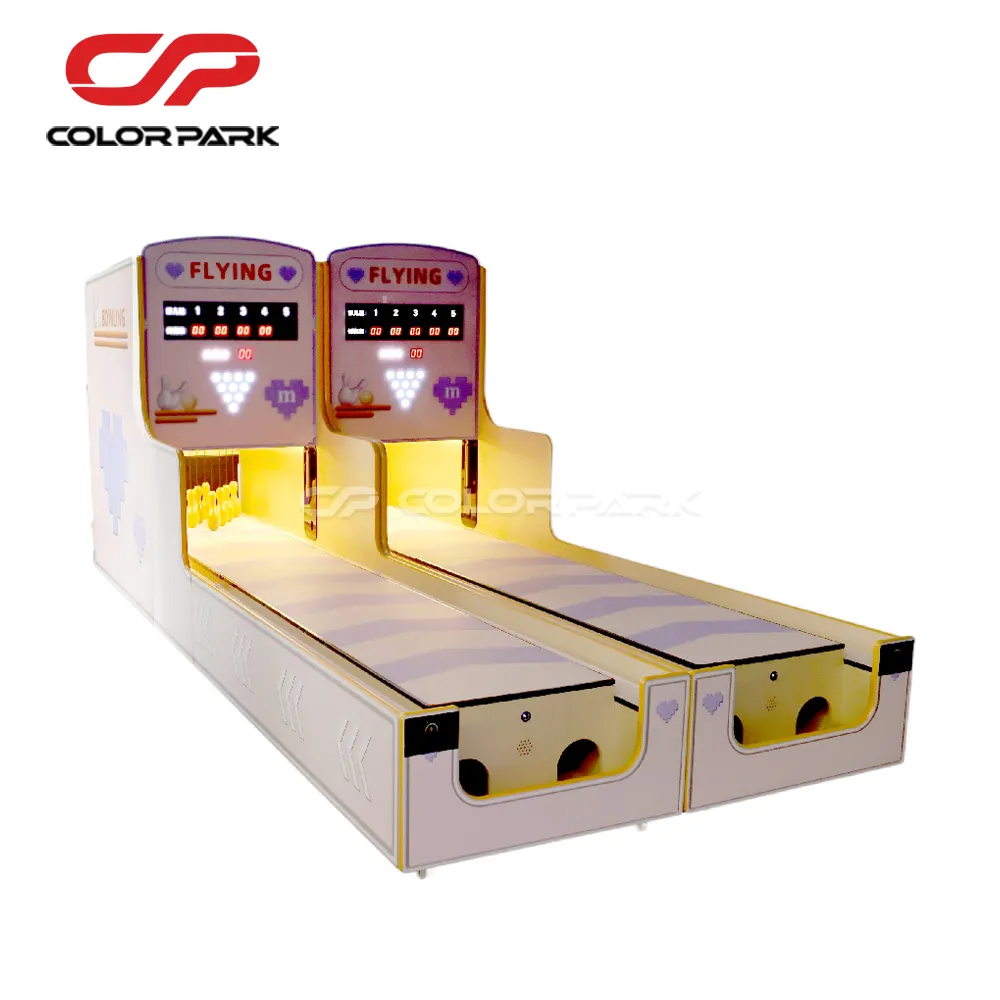 Kleurrijk Park Indoor Pretpark Entertainment Arcade Games Machine Te Koop Kids Bowlingbaan Muntautomaat Bowlingspellen