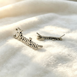 Custom Logo Zinc Alloy Tag Embossed Metal <b>Label</b> Electroplated Hardware Tags for Garment Bag <b>Shoe</b> Leather Accessories - Product Image 3