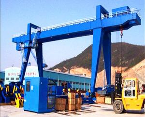 Double Girder Hook <b>Gantry</b> <b>Crane</b> with Variable Frequency Drive - Product Image 3