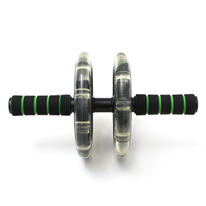 Nhà mới hoặc phòng tập thể dục thiết bị tập thể dục bánh xe lớn sắt thép con lăn cho thấp hơn AB tập luyện bụng bài tập với vật liệu nhựa - Product Image 4