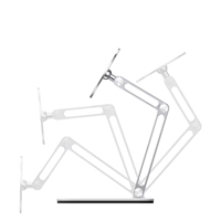 Nouveau produit tendance, support de tablette en alliage d'aluminium, support magnétique portable pour tablette, support métallique pour iPad