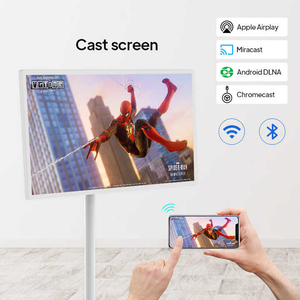 Monitor Inteligente con Pantalla Táctil Inalámbrica LCD de 24, 27 y 32 Pulgadas para Entretenimiento en el Hogar, con Base Inteligente <span class=keywords><strong>Byme</strong></span>, Android 12 y TV/Tablet Giratoria - Product Image 4