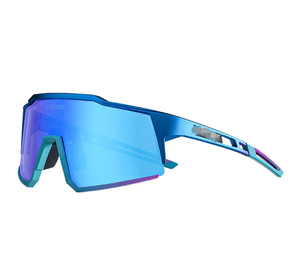 משקפי שמש ספורט אופני הרים עם עדשות מקוטבות 3 uv400 משקפי מגן אדום משקוף גוונים רכיבה על אופניים - Product Image 6