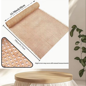 แผ่นรองจานหวายธรรมชาติ 100x35 ซม. ลายสานสวยงาม ตกแต่งบ้าน - Product Image 2