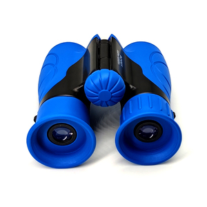 Jumelles pour enfants 8x21 entièrement multicouches en plastique avec loupe et boussole – Cadeau idéal pour garçons et filles pour les sorties et aventures - Product Image 5