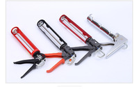 Pistola de calafateo manual metálica giratoria 360 grados, herramienta de sellado de silicona que ahorra esfuerzo, grado DIY con soporte para personalización OEM