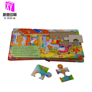 Livre interactif de puzzle pour enfants Illustrations engageantes Conception de livre de conseil pour les 3-6 ans Personnaliser la commande d'impression en gros - Product Image 3
