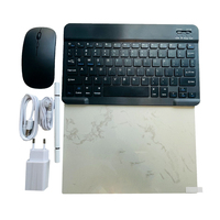 Tablet PC Android 10 Baru G1000 10.1 inci, MTK Quad-Core, RAM 2GB, ROM 32GB, Layar HD, Baterai 4000mAh, WiFi, 3G, 4G, untuk Bisnis dan Hiburan