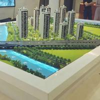 Maqueta Arquitectónica a Escala 1:100, Modelo 3D para Proyectos de Construcción de Edificios, Materiales Personalizados, Iluminación LED