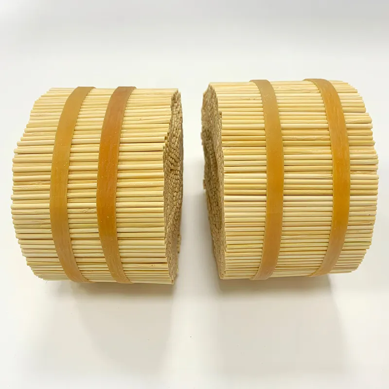 Одноразовые экологически чистые экспортные стандартные бамбуковые палочки с плоским концом для ушей хлопковые палочки