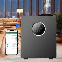 Diffuseur de parfum HVAC haut de gamme en métal de bureau 1000 ml Contrôle Bluetooth Diffuseurs d'arômes électriques commerciaux