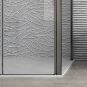 Kamalu KS2800-SSN 80x90 box doccia angolare con apertura berlina in vetro - Product Image 5