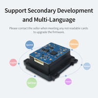 Rakinda LV8200 Module de scanner de codes à barres intégré Interface USB CMOS Lecteur de codes QR 1D 2D Compatibilité de papier de taille A4