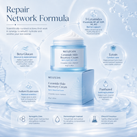 Crème réparatrice Ceramide Halo 50g 5X Ceramide Ectoïne Panthénol Gel Hydratant Soin Barrière Cutanée Apaisant Visage