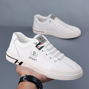 Mocasines Casuales para Hombre, de Cuero Negro, Suela Suave, Tacón Bajo, Logotipo Bordado, Borlas, Zapatos de Ocio - Product Image 2