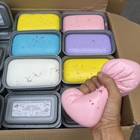 Jouet Squishy PU Tendances 2026, Super Doux, Effet Gâteau au Lait, Haute Élasticité, Rebond Lent, Balle Anti-Stress à Presser, Cadeau pour le Bureau